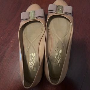 Ferragamo flats -  worn